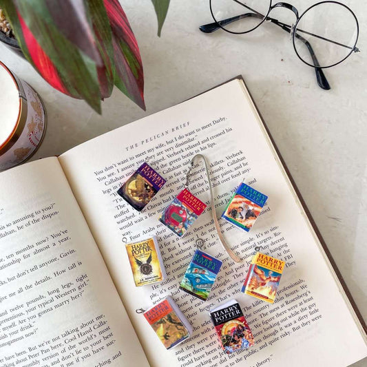 Harry Potter Miniature Book Hook Bookmark