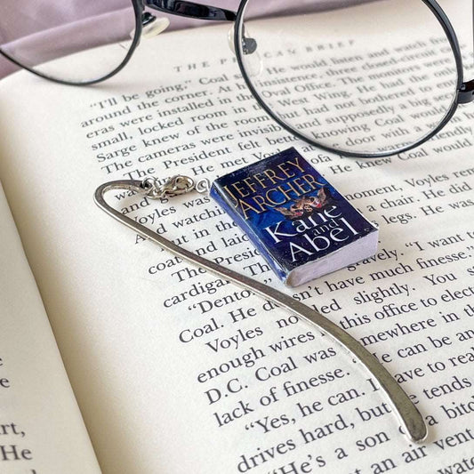 Bestseller Fiction Novel Miniature Book Hook Bookmark