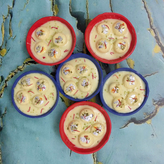 Rasmalai Sweet Indian Dessert Fridge Magnet