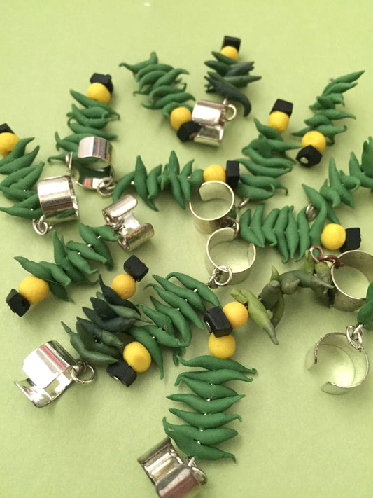 Nimbu Mirchi Nazarbattu Miniature Ear Cuff