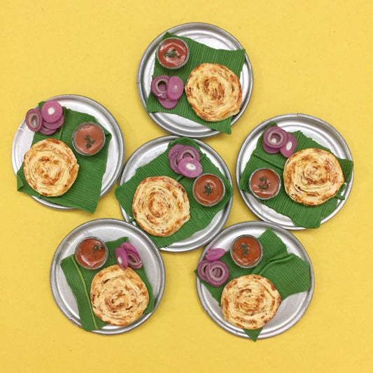 Kerala Malabar Parota South Indian Food Fridge Magnet