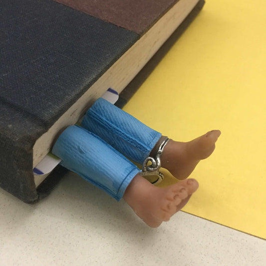 Don't Stay Shackled Handmade Miniature Leggy Bookmark
