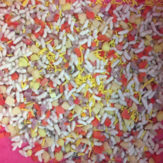 Mumbai Street Bhelpuri Indian Chaat Miniature Food Magnet