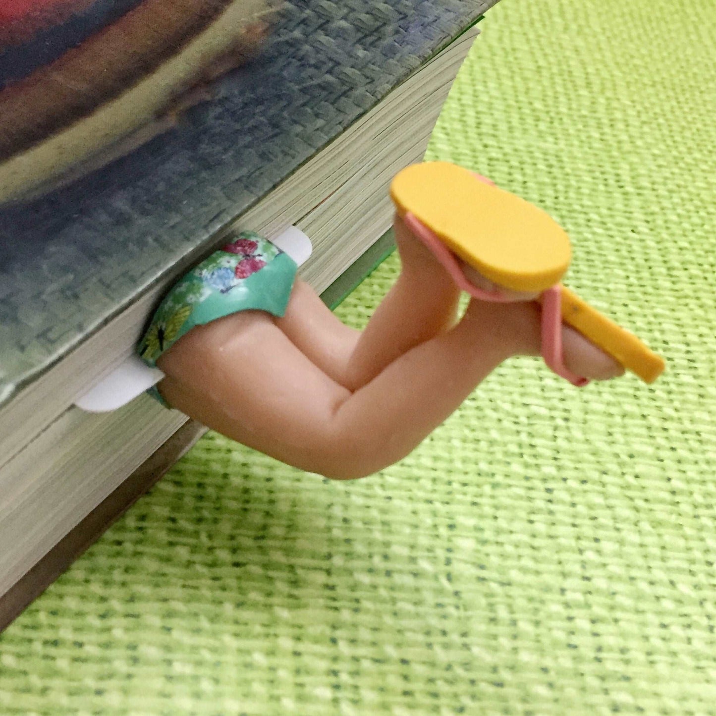 Bikini Babes Handmade Miniature Leggy Bookmark