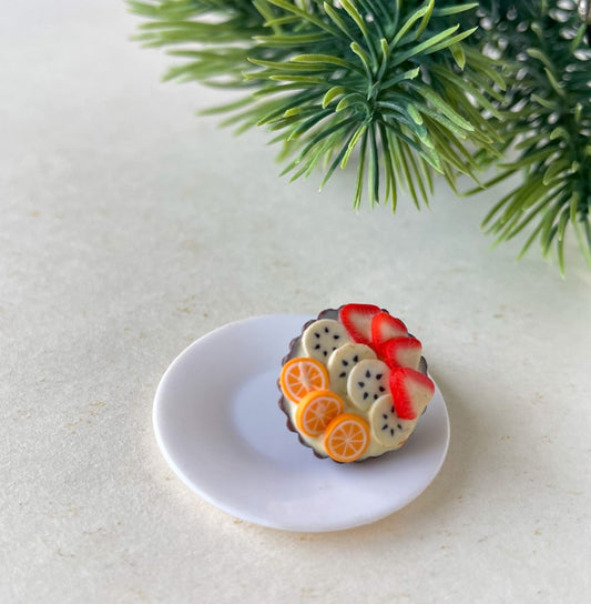 Fruit Tarts Miniature Lapel Brooch Pin