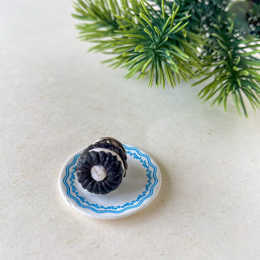 Cookie Miniature Lapel Brooch Pin