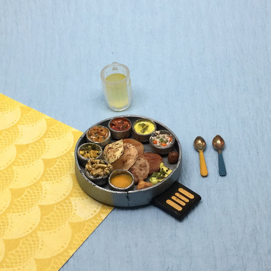 Clé USB miniature de nouveauté Thali Meal