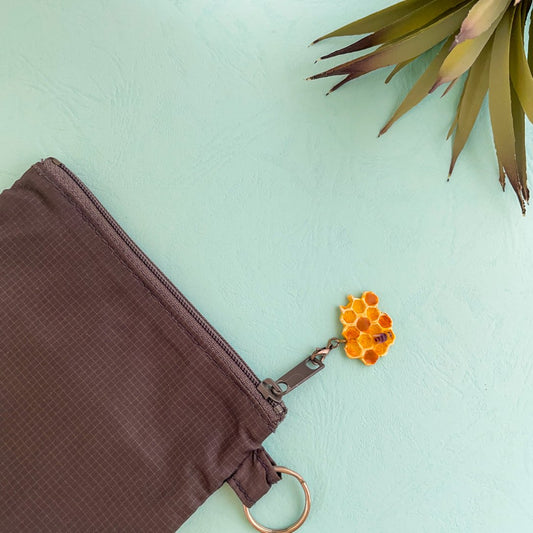 Phone, Book, Honeycomb Miniature Zipper, Pendant, Bracelet & Planner Charms