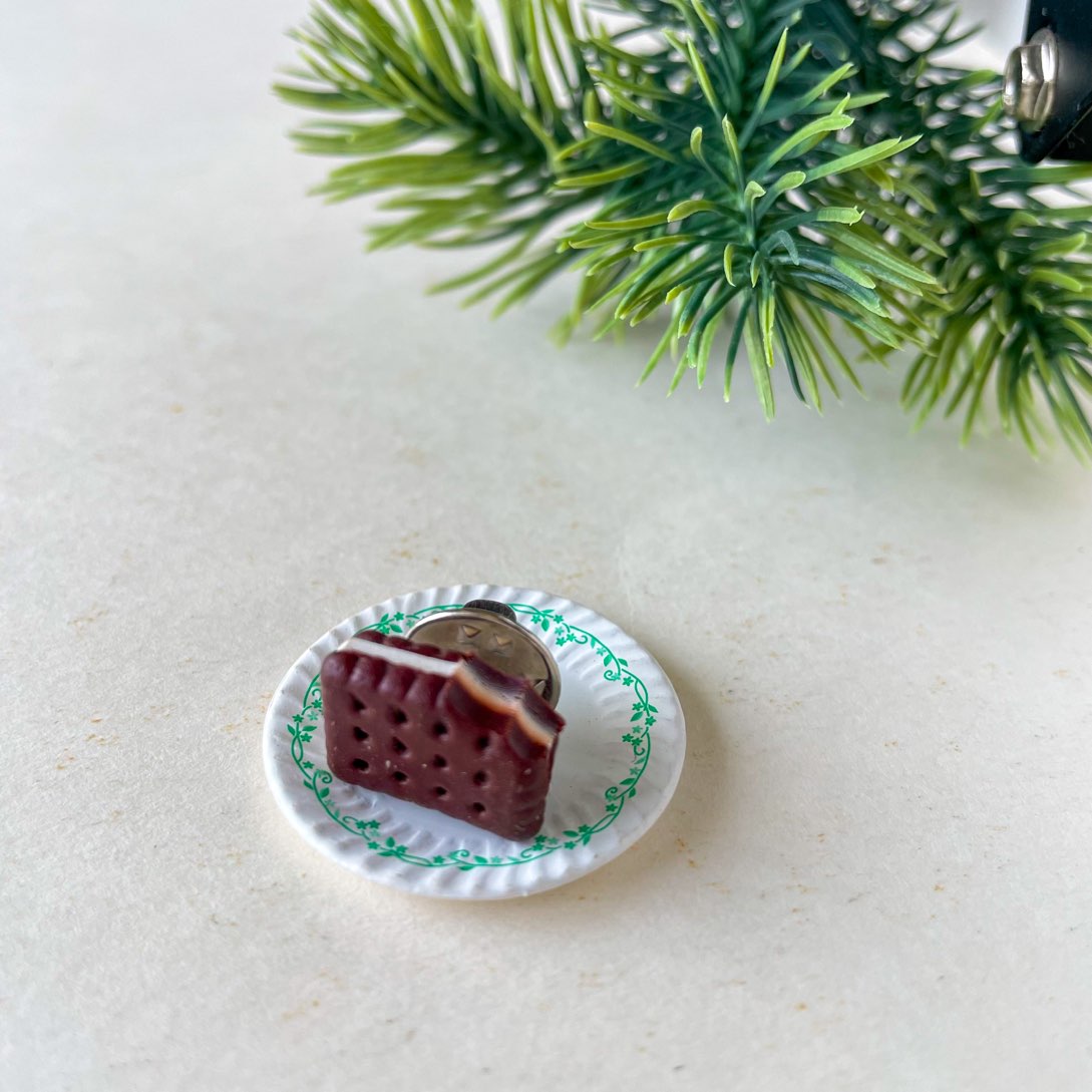 Cookie  Miniature Lapel Brooch Pin