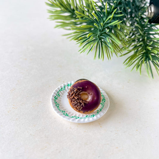 Donuts Miniature Lapel Brooch Pin