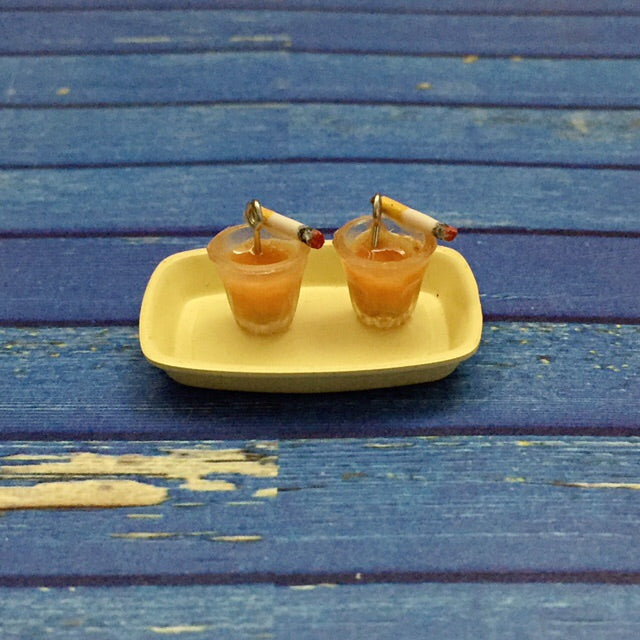 Chai Sutta Mini Food Earrings