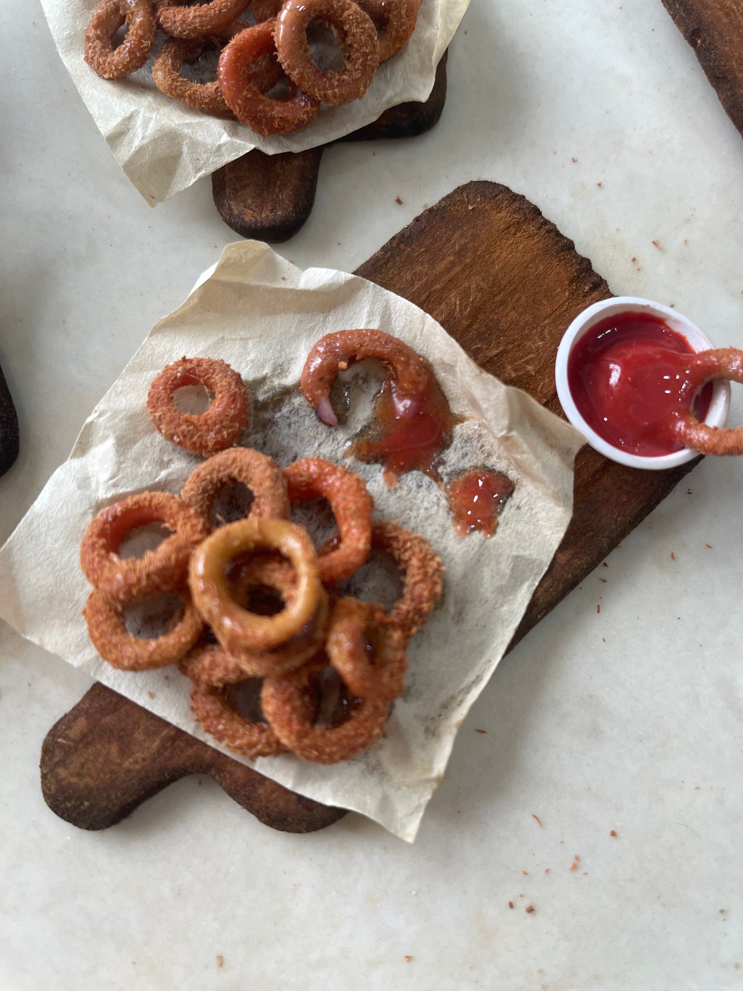 Onion Rings Miniature Food Fridge Magnet