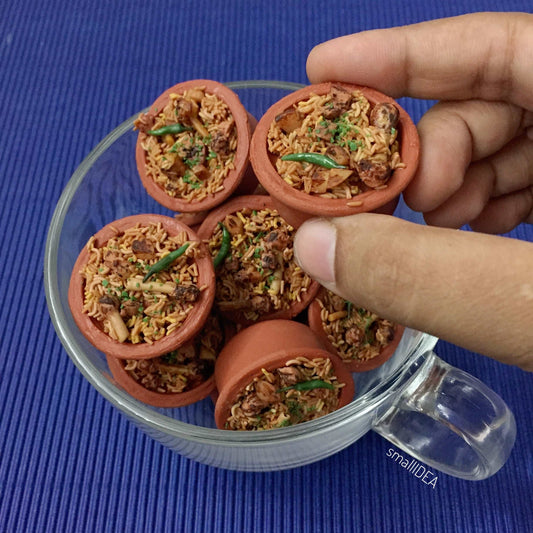 Handi Biryani Food Magnet Hyderabadi Indian Miniature Mutton Biryani Magnet Unique Food Lover Gifts