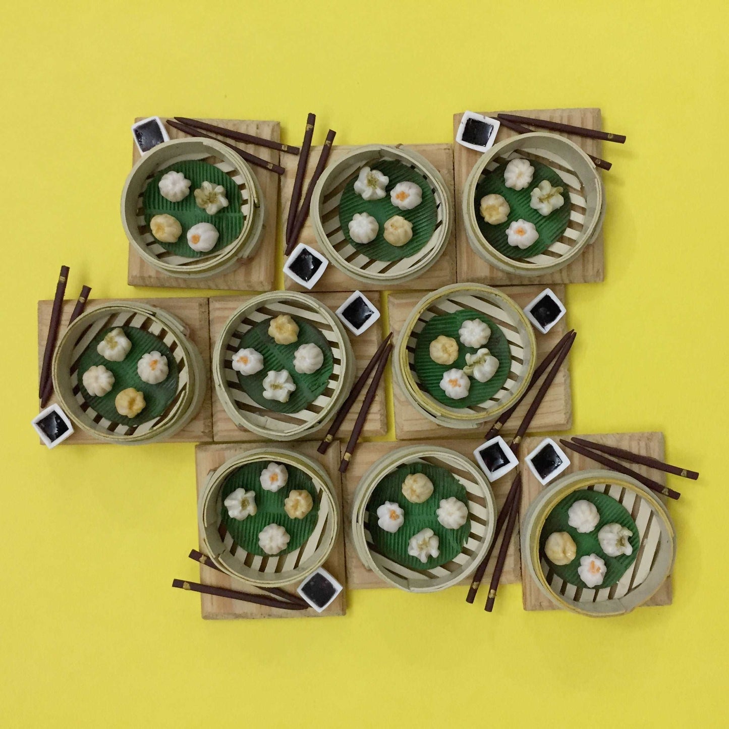 Dimsum Momo Miniature Food Magnet