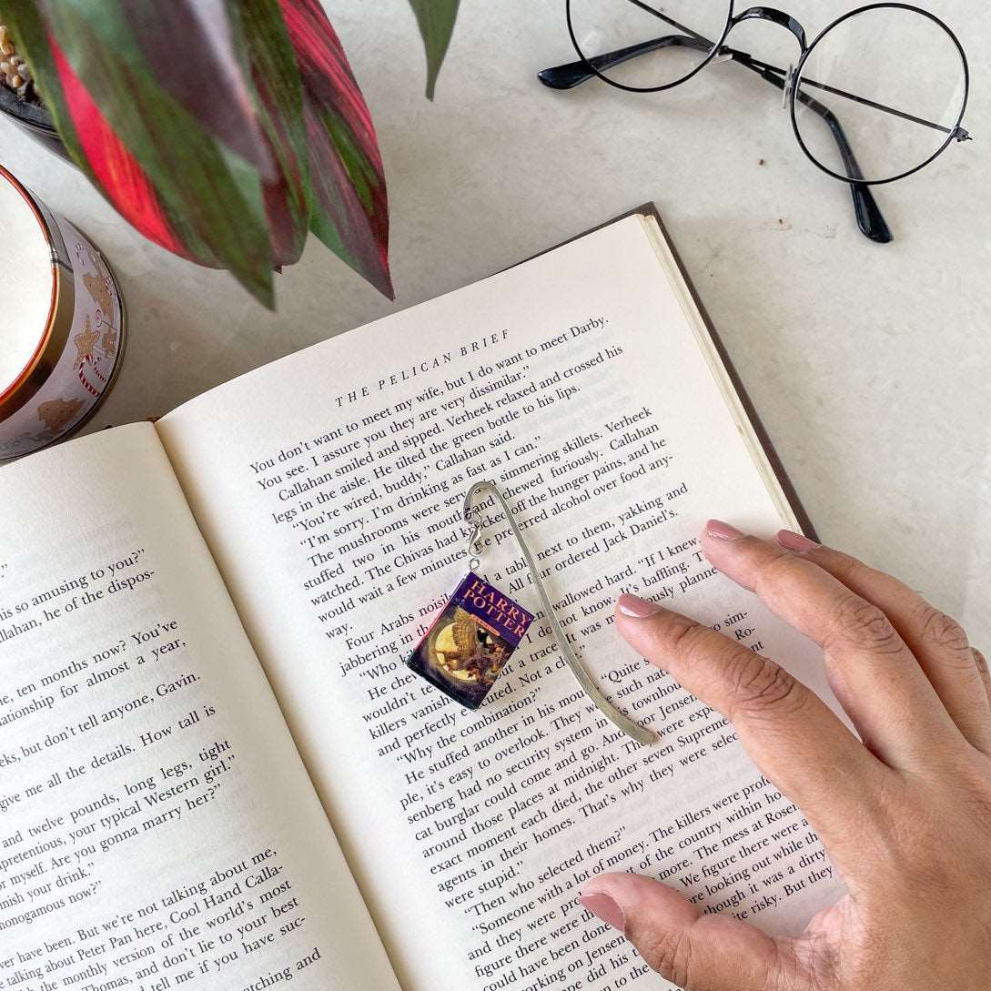 Harry Potter Miniature Book Hook Bookmark