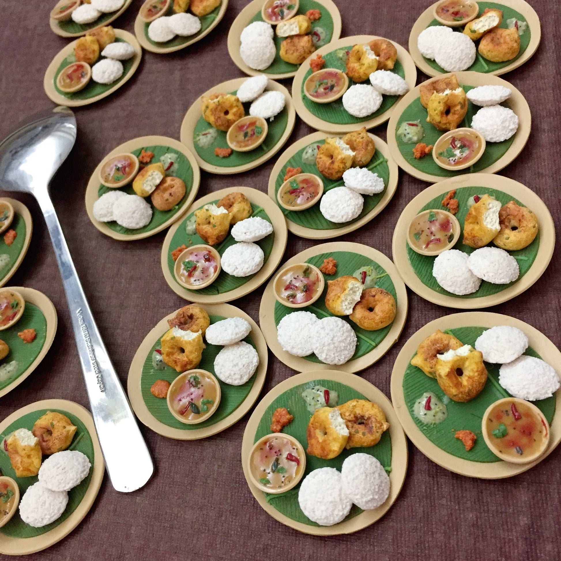 Idli Vada Sambar Breakfast South Indian Food Fridge Magnet