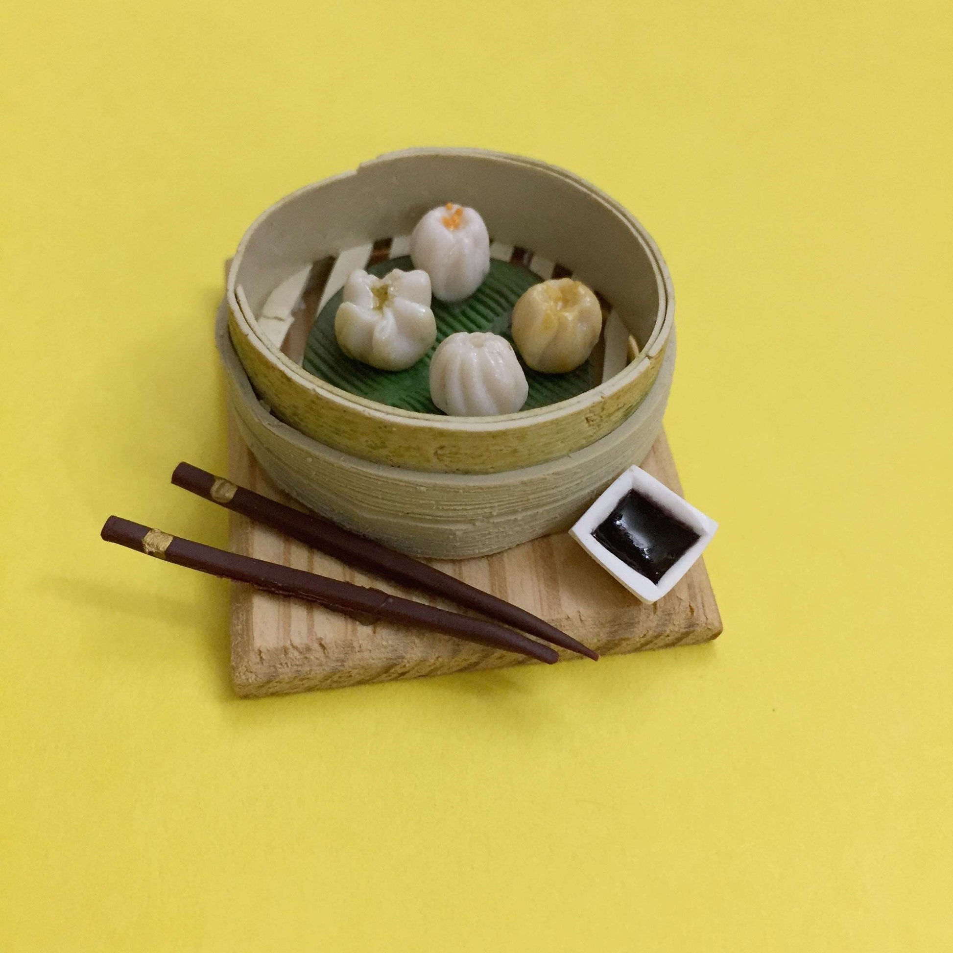 Dimsum Momo Miniature Food Magnet