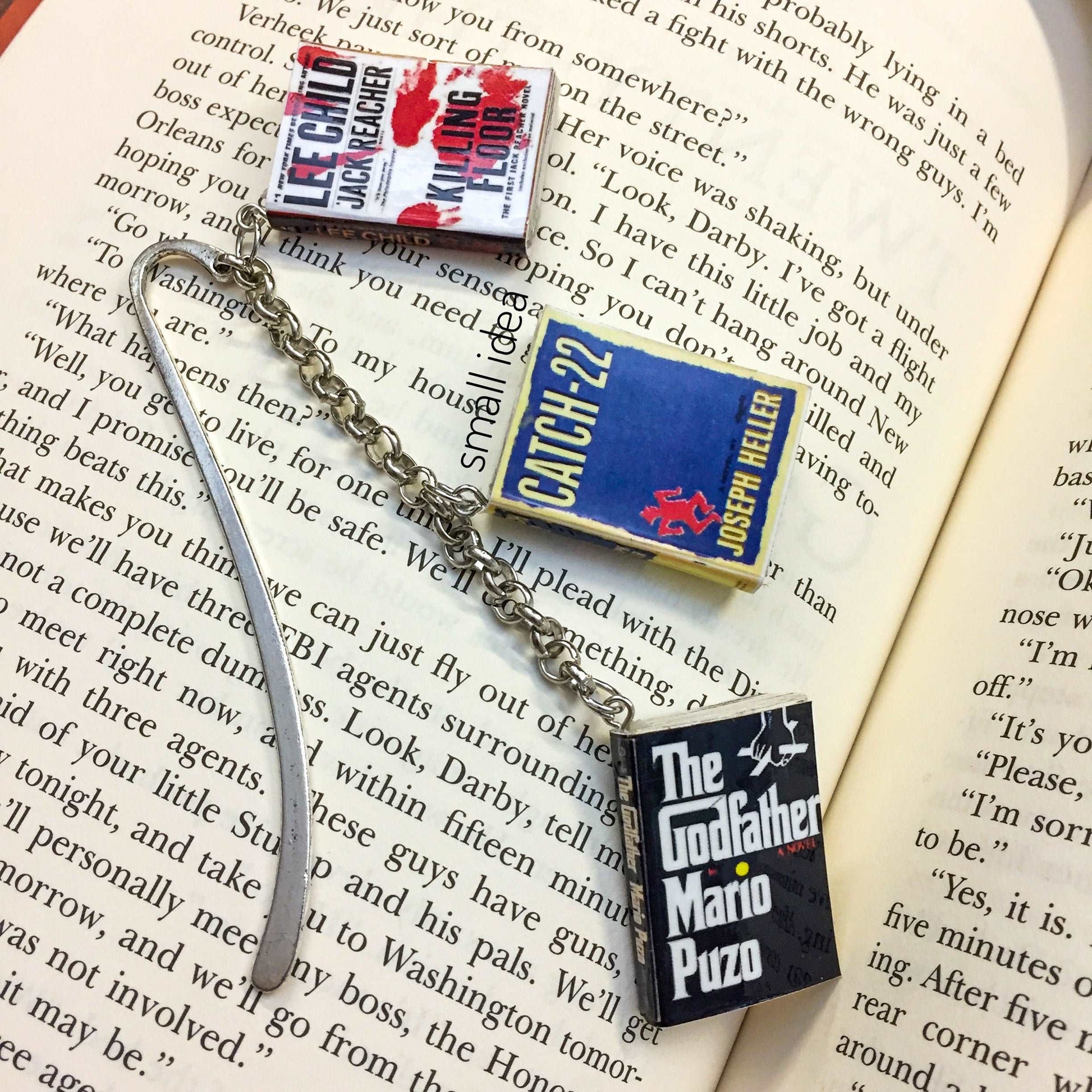 God Father Book Miniature Hook Bookmark