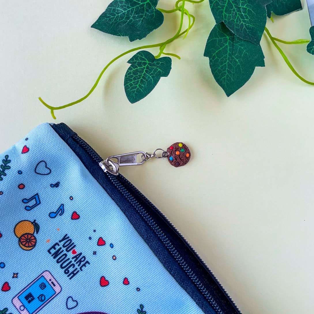 Cookies Miniature Zipper, Pendant, Bracelet & Planner Charms