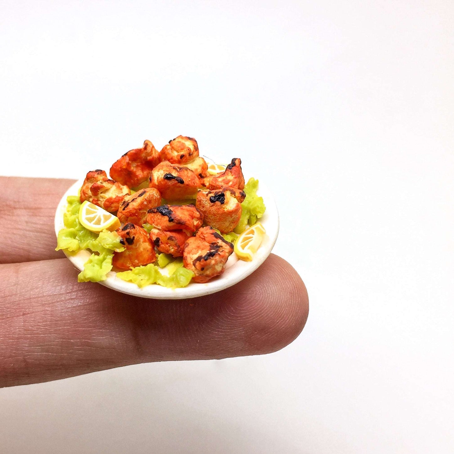Chicken Tikka Miniature Food Fridge Magnet 