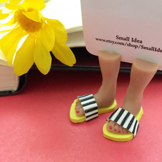 Sea Lover's Dose- Vitamin Sea Handmade Miniature Leggy Bookmark