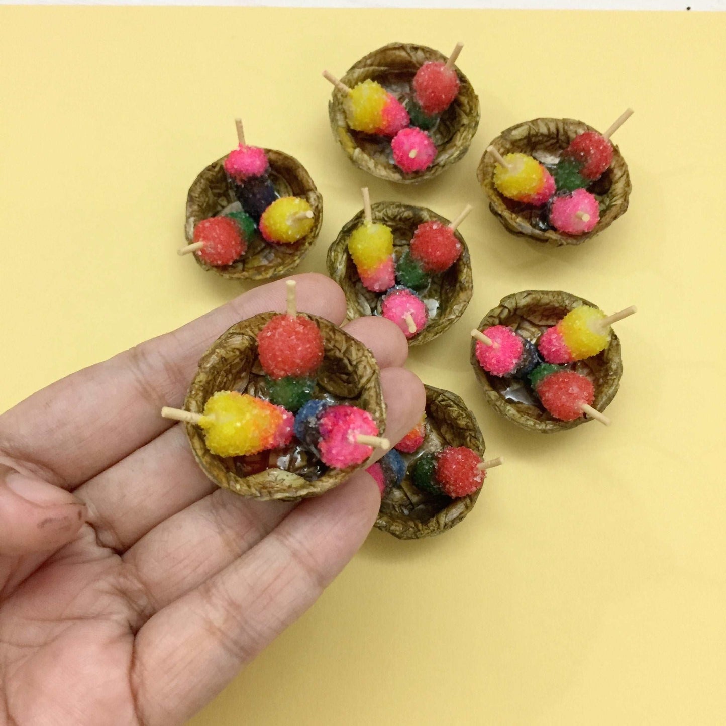 Baraf Gola Indian Miniature Food Magnet