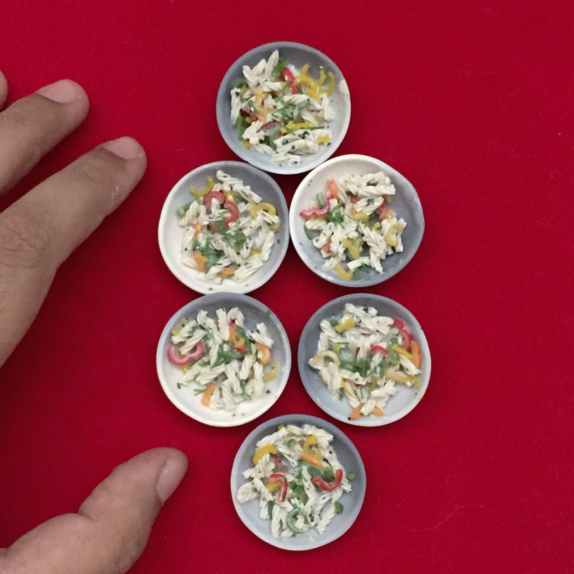 Italian Fusilli Pasta Miniature Food Fridge Magnet 