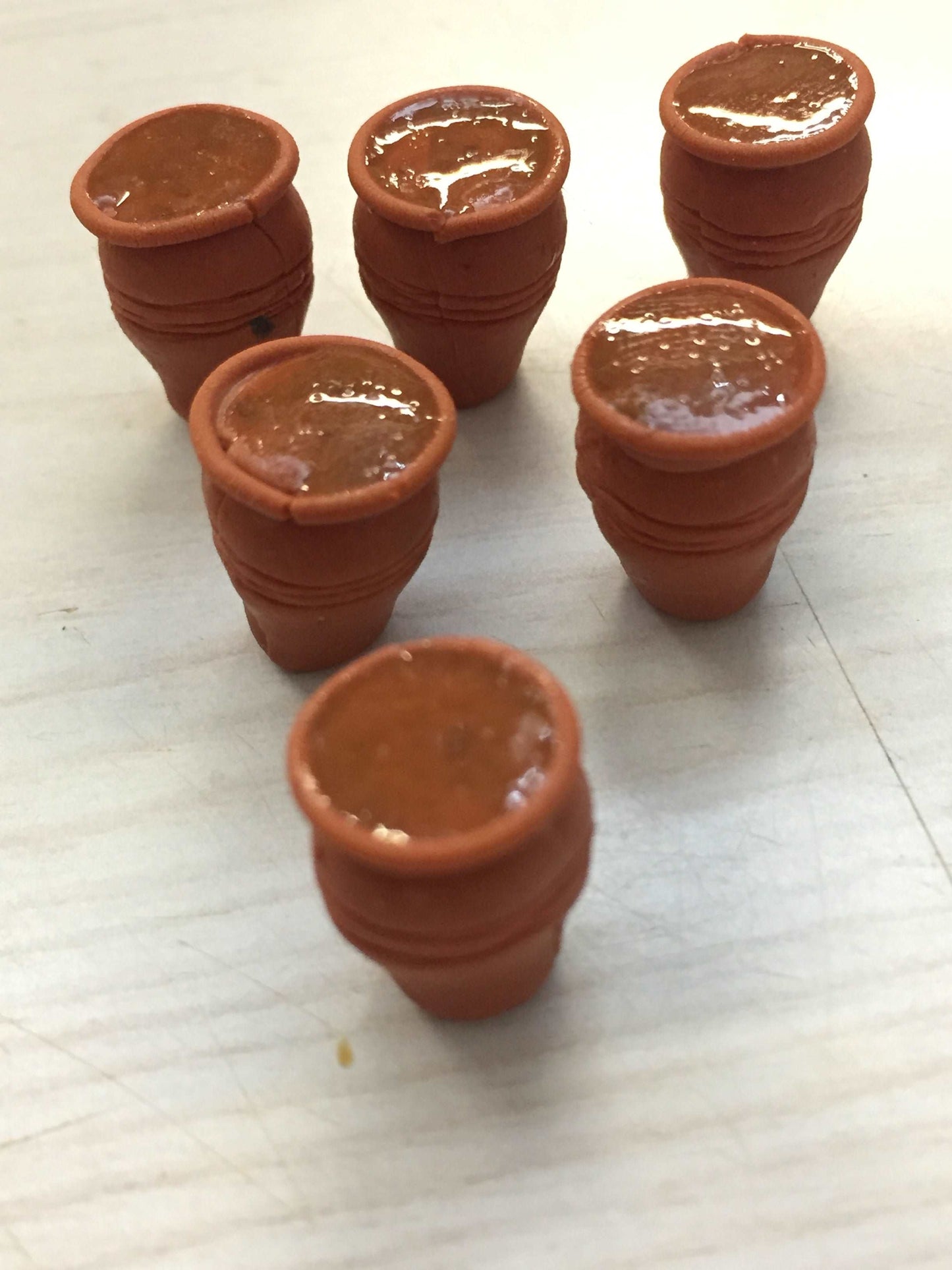 Bhajiya Platter  Khulad Chai Indian Food Fridge Magnet