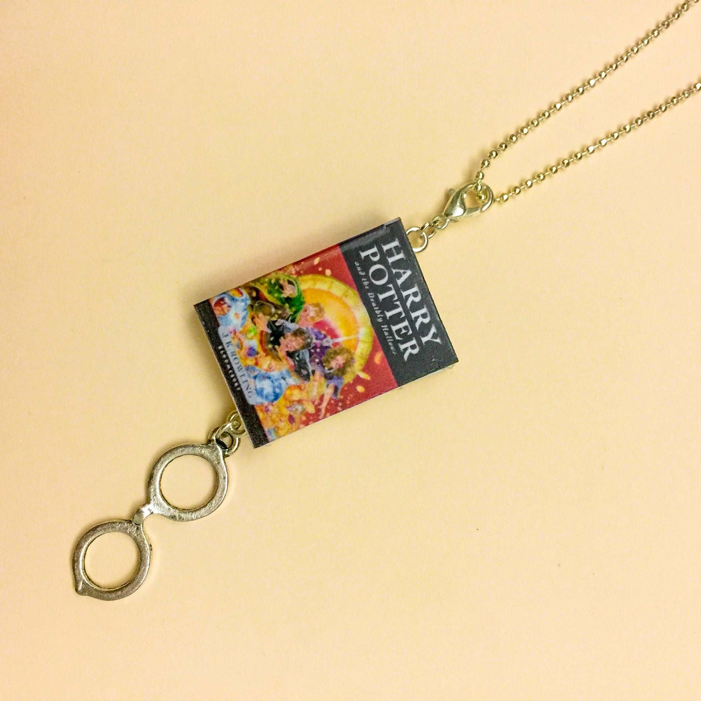 Harry Potter Book Miniature Charm Pendant N Necklace 