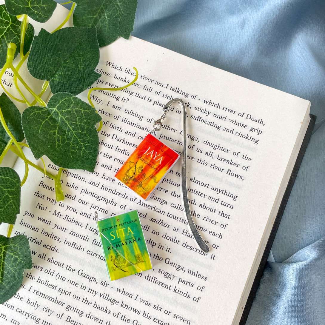 Indian Fiction Miniature Book Hook Bookmark