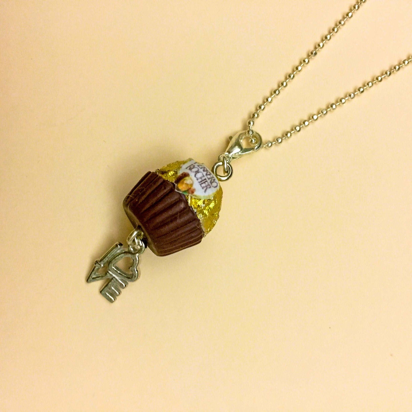 Ferraro Rocher Miniature Charm Pendant Necklace