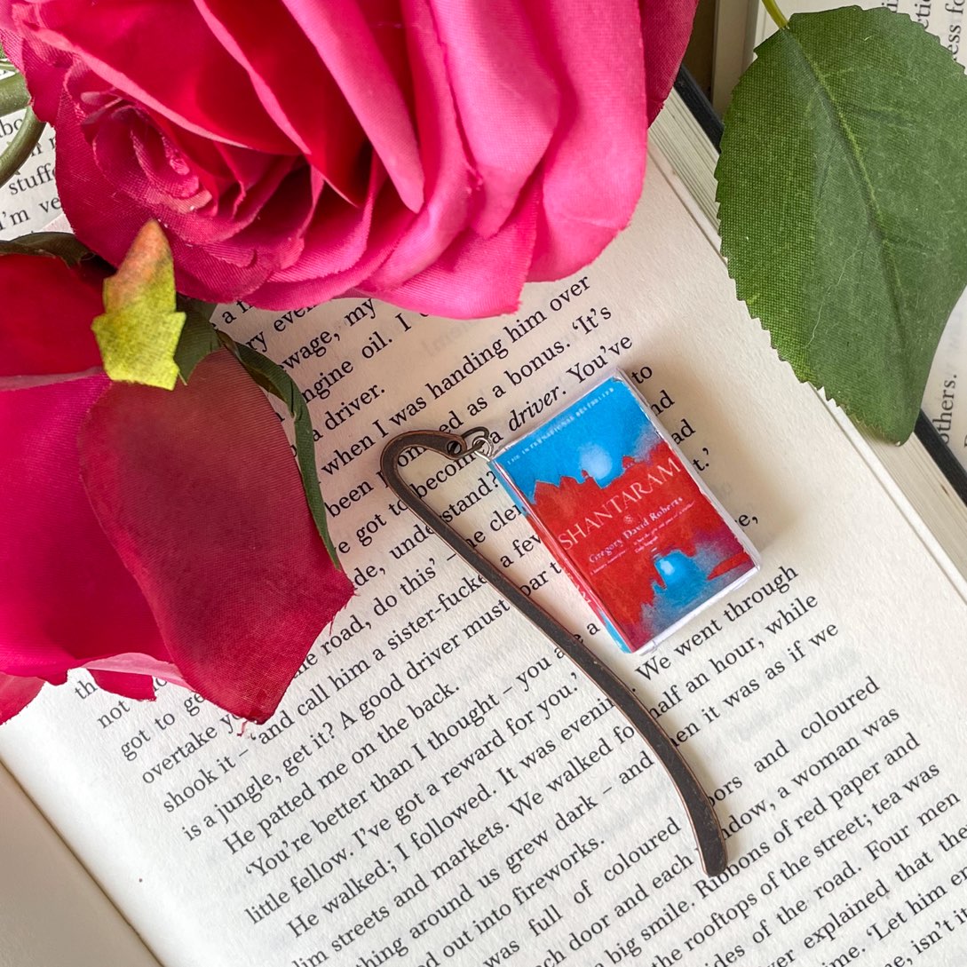 Shantaram Miniatures Novel Hook Bookmark 