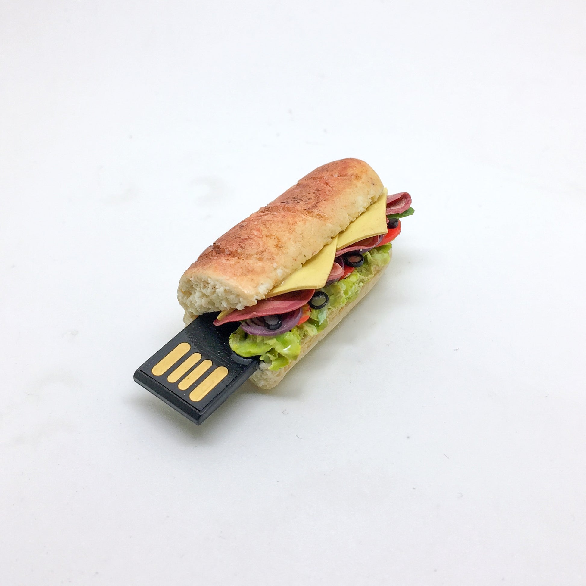 Subway Sandwich Miniature Novelty Pen Drive