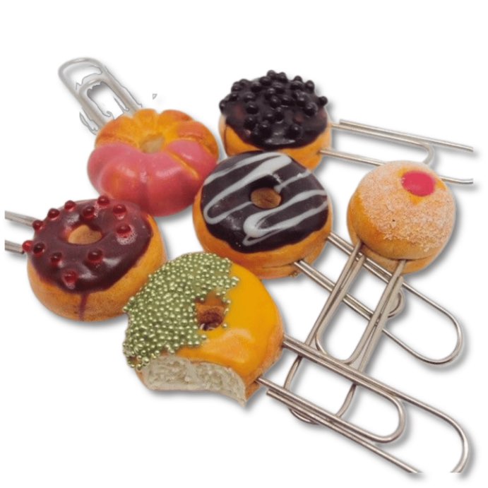 Sweet Donuts Miniature Planner N Paper Pins