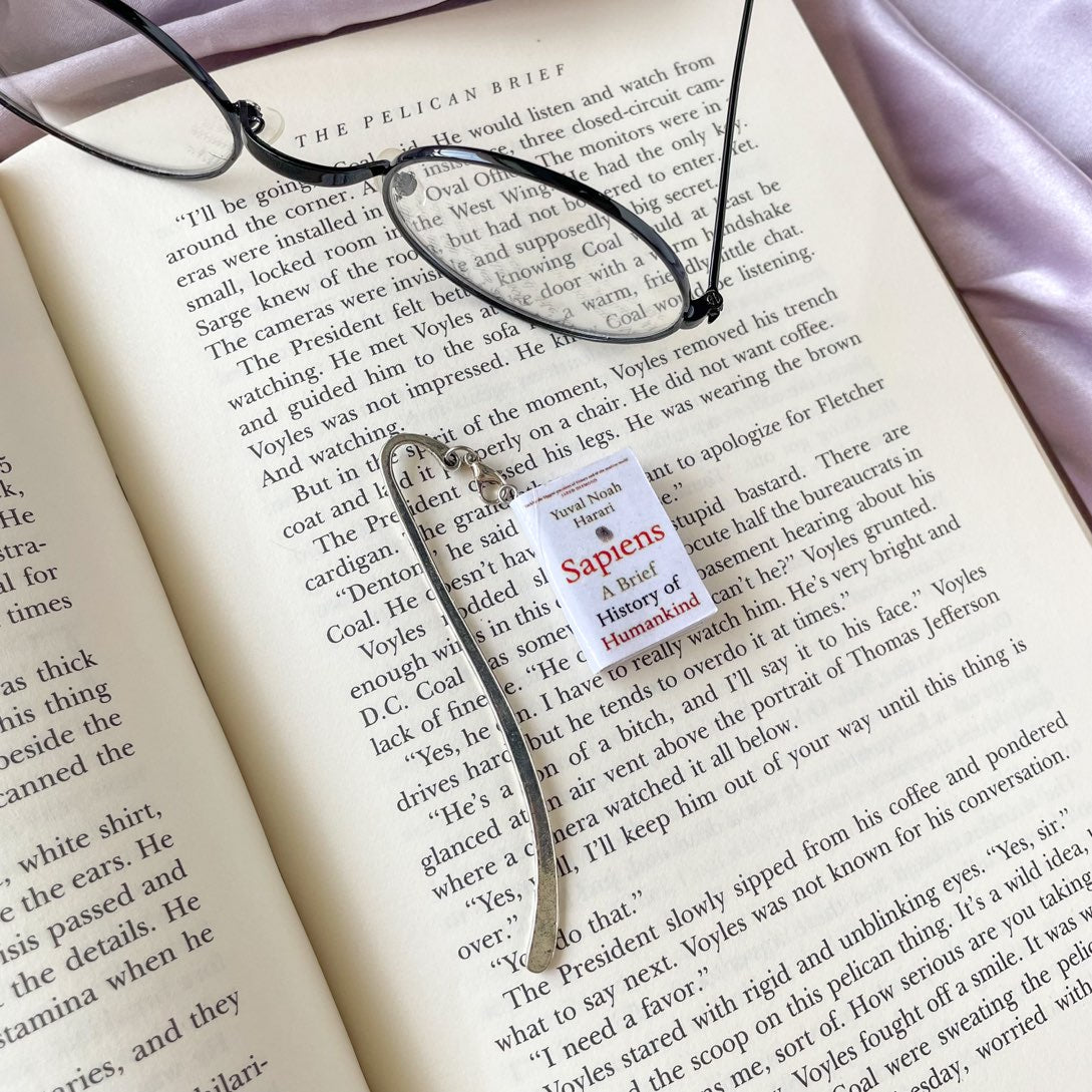 Sapiens A Brief History Of Humankind Miniature Book Hook Bookmark