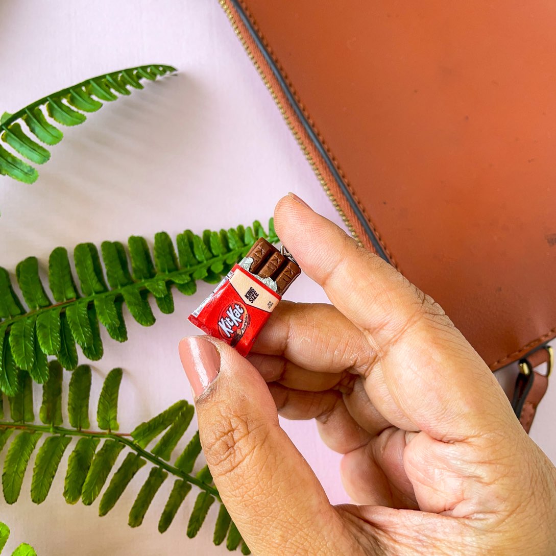 Fermeture éclair miniature en chocolat, pendentif, bracelet et breloques planificateur