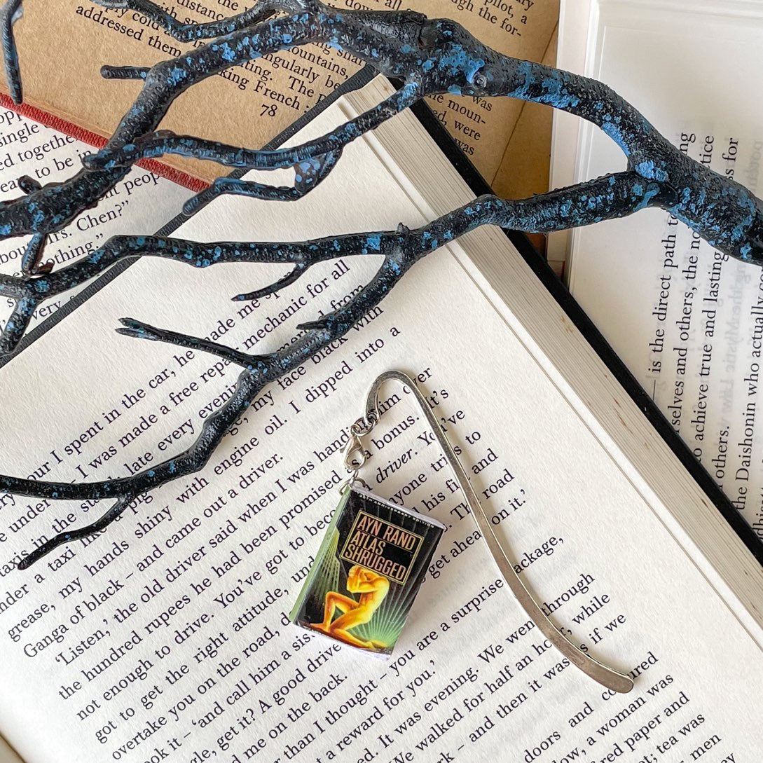 Popular Novels Miniature Book Hook Bookmark