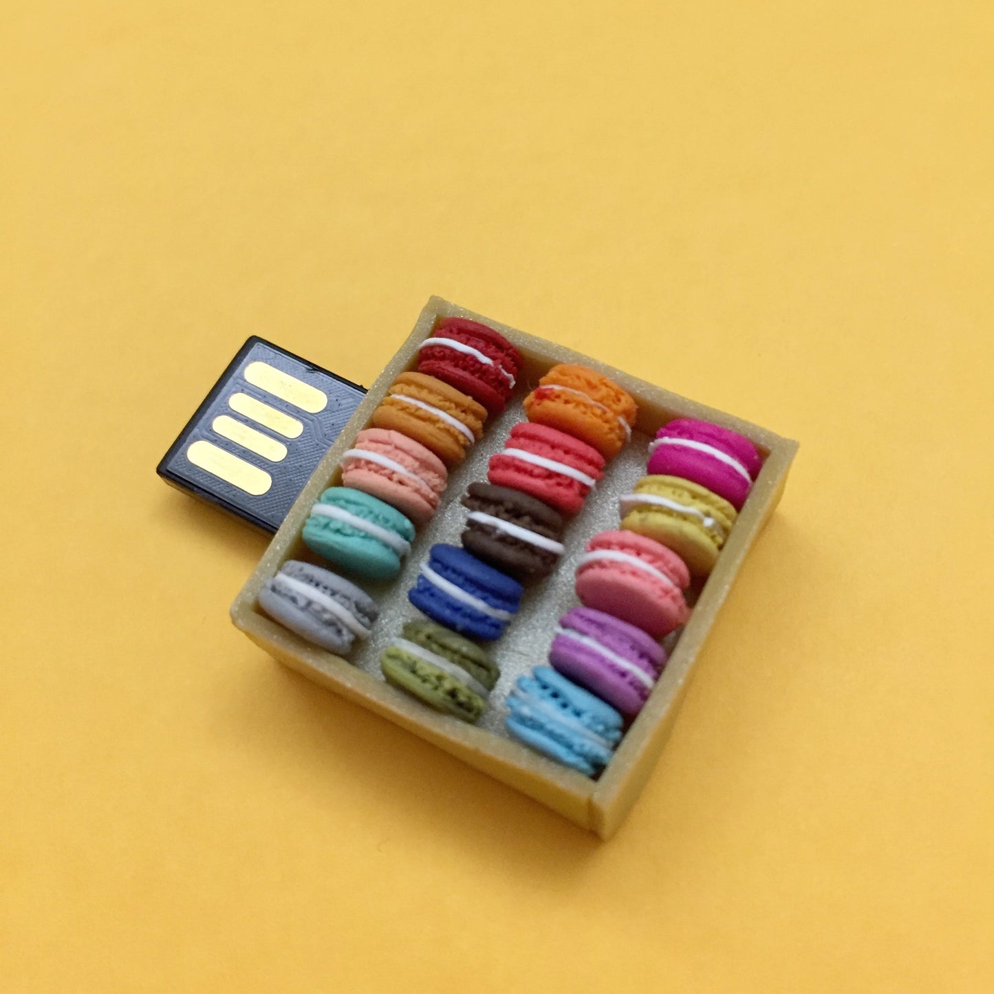 Macaron Box Miniature Novelty Pen Drive