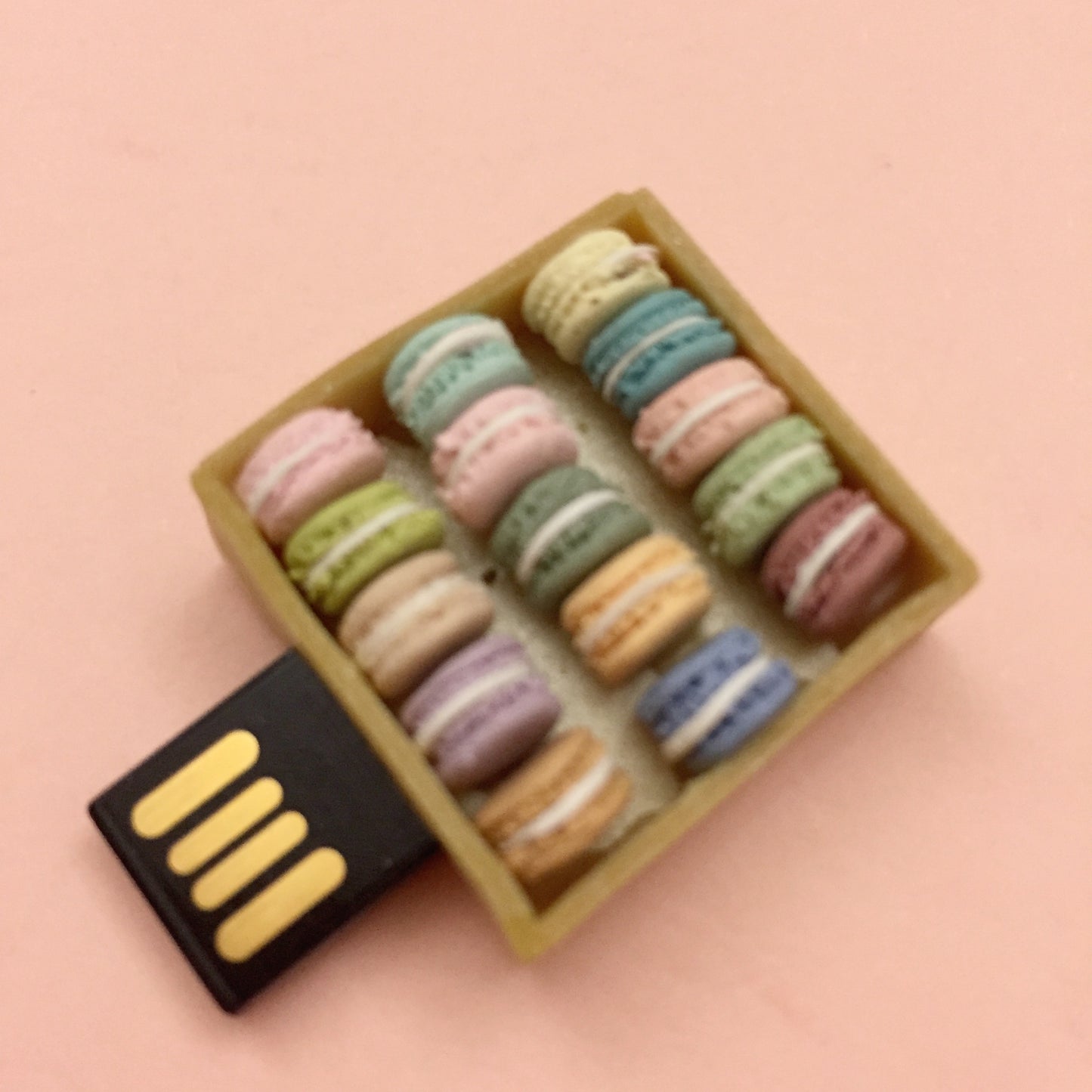 Macaron Box Miniature Novelty Pen Drive