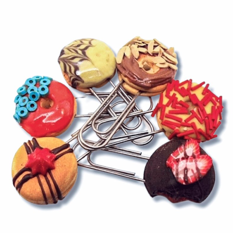 Party Donuts Miniature Planner N Paper Pins