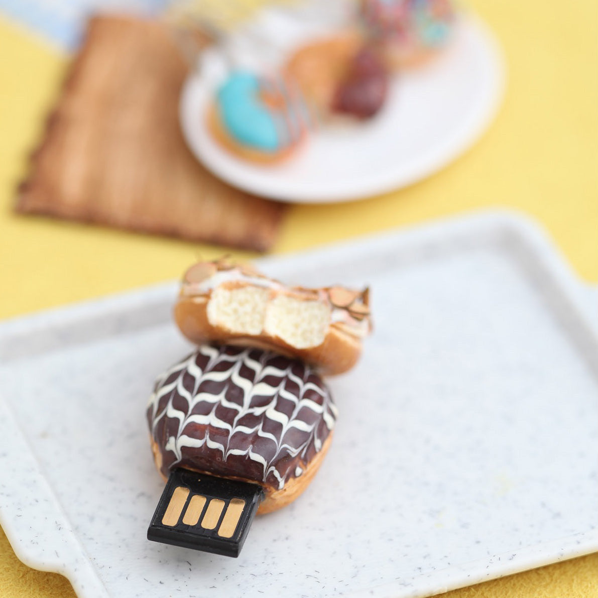 Donut Bite Miniature Novelty Pendrive