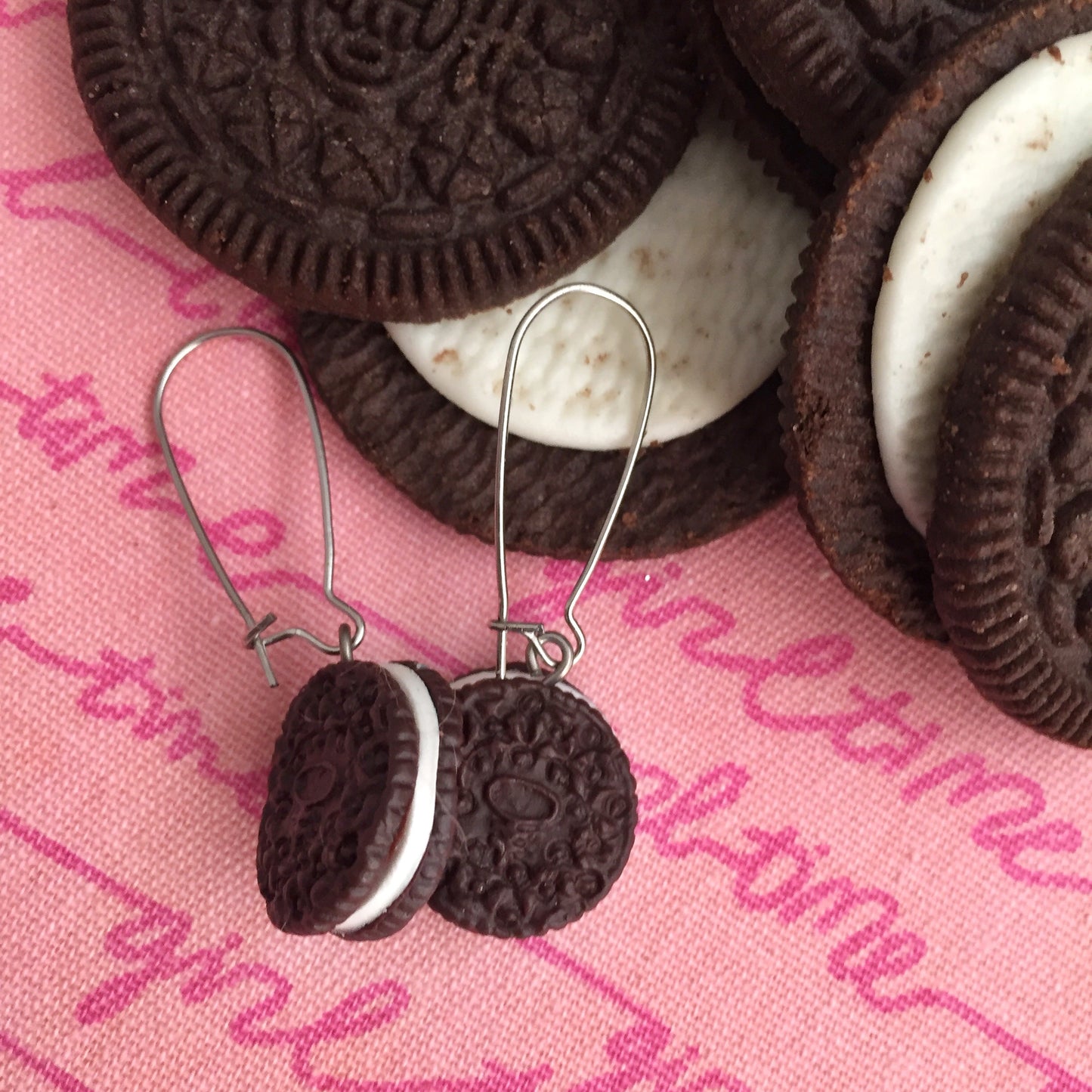 Orio Cookie Miniature Food Earrings